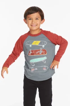 Kids/BOY Chaser Brand Skater Life Boys Baseball Tee