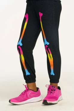 Kids Chaser Brand Skeleton Legs Sweatpant