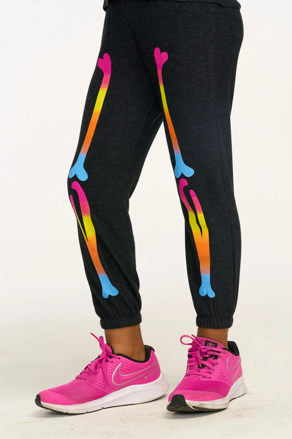 Kids Chaser Brand Skeleton Legs Sweatpant