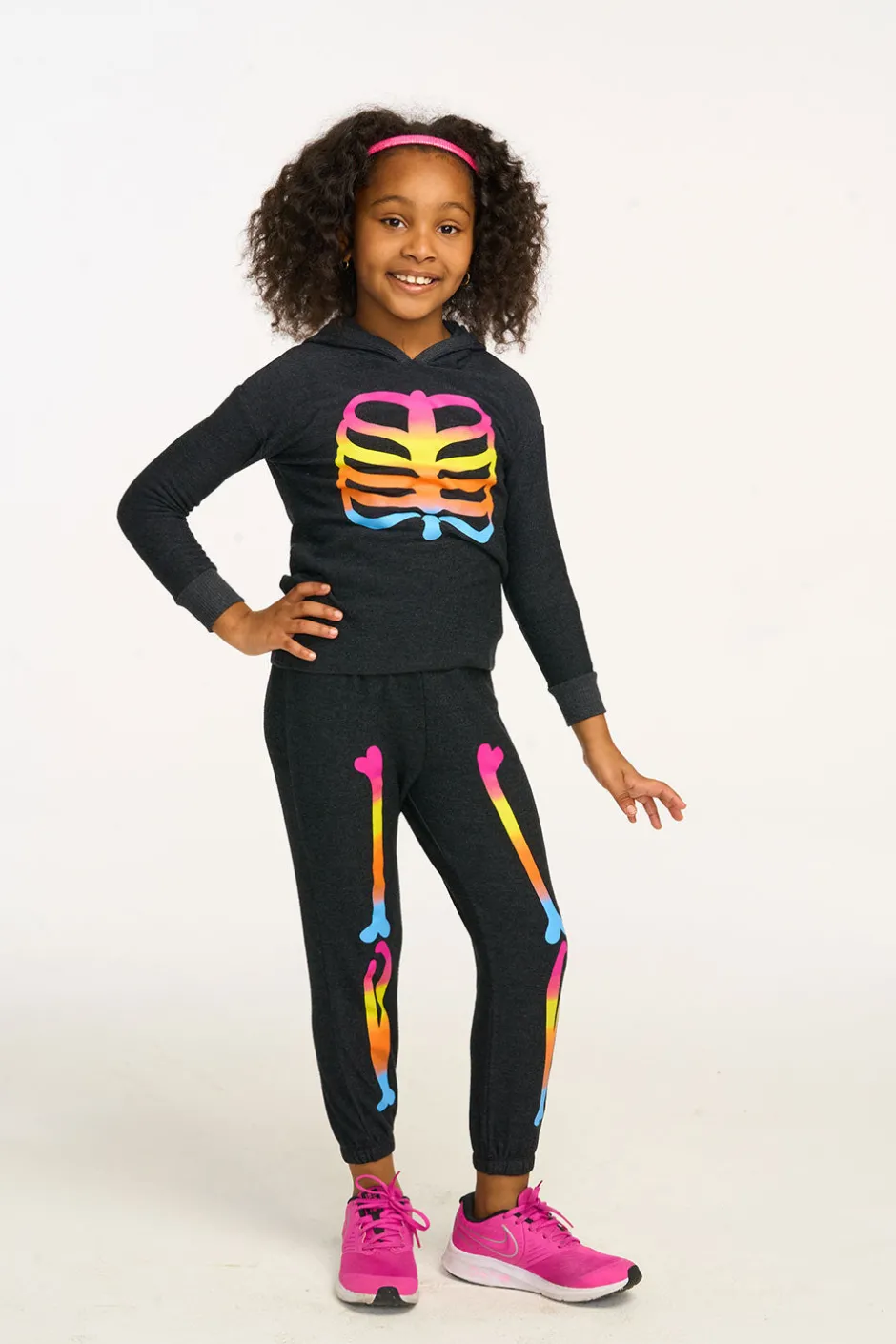 Kids Chaser Brand Skeleton Legs Sweatpant