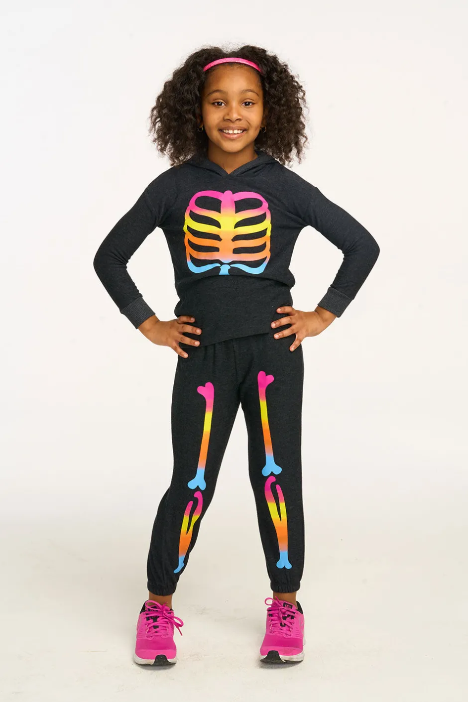 Kids Chaser Brand Skeleton Legs Sweatpant