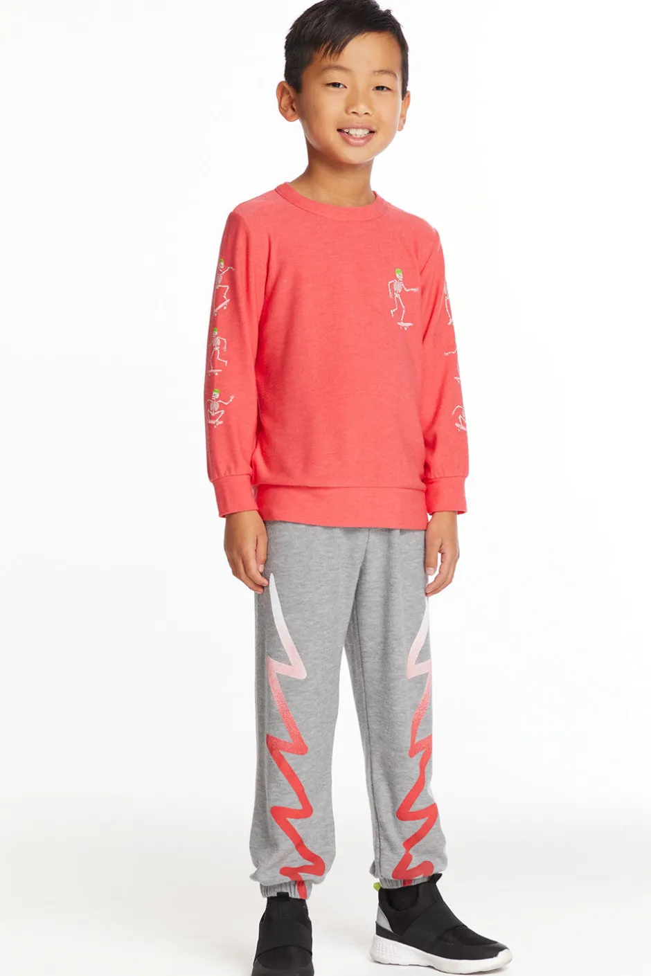 Kids/BOY Chaser Brand Skeleton Skater Boys Long Sleeve