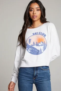 Women Chaser Brand Ski Club Long Sleeve