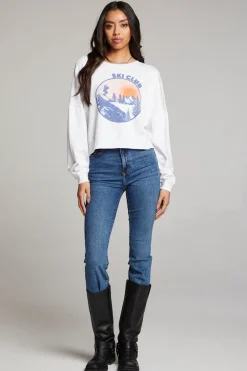 Women Chaser Brand Ski Club Long Sleeve