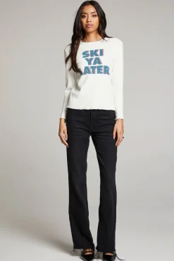 Women Chaser Brand Ski Ya Later Long Sleeve