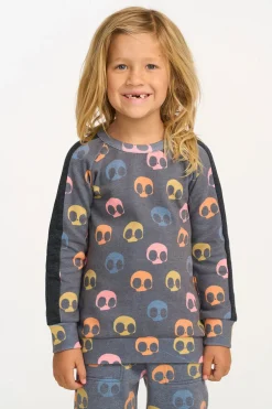 Kids/BOY Chaser Brand Skull Candy Vintage Fleece Pullover