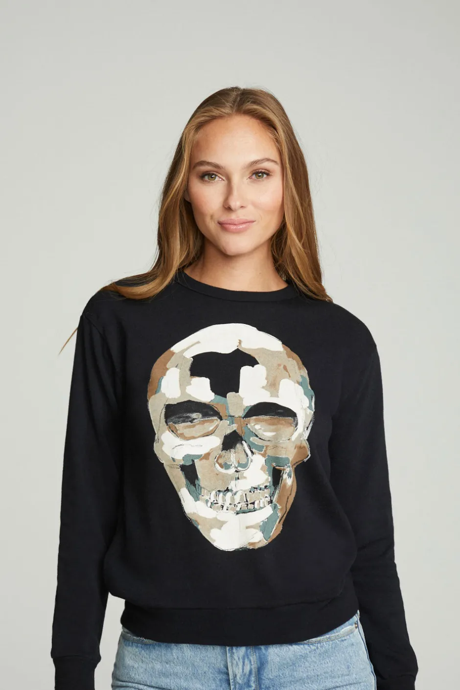 Women Chaser Brand Skull Fatigues