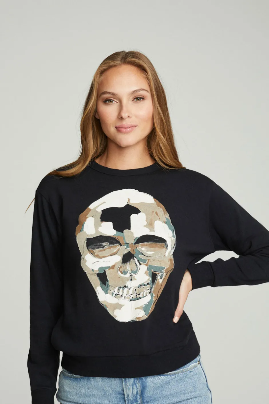 Women Chaser Brand Skull Fatigues