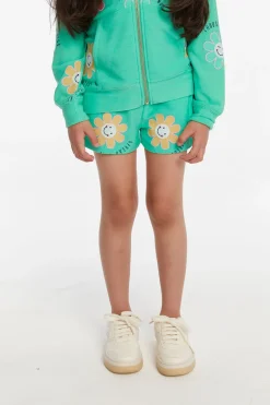 Kids Chaser Brand Smiley Flower Girls Shorts