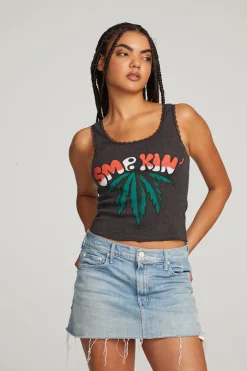 Women Chaser Brand Smokin' Tank Top