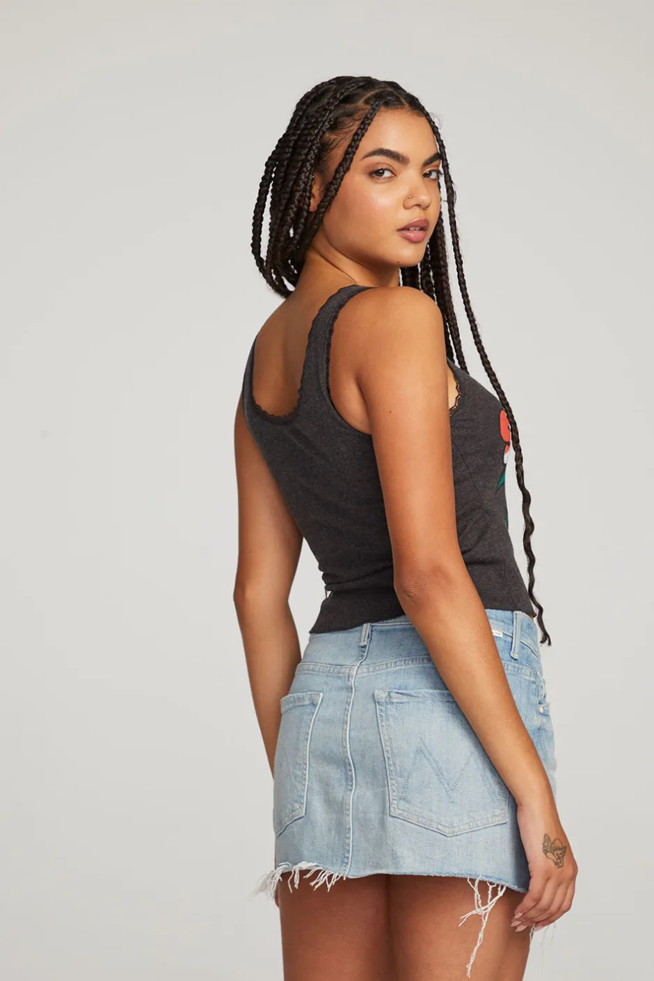 Women Chaser Brand Smokin' Tank Top