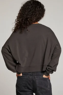 Women Chaser Brand Snake & Roses Pullover