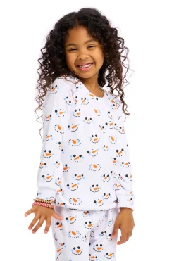 Kids Chaser Brand Snowperson Pullover