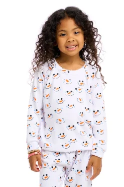 Kids Chaser Brand Snowperson Pullover