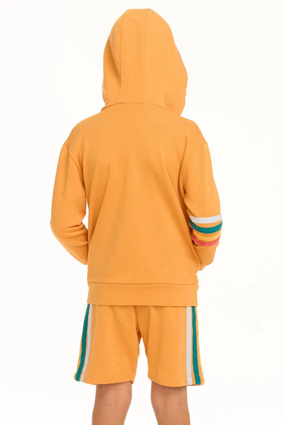 Kids/BOY Chaser Brand Socal Stripe Zip-Up Hoodie