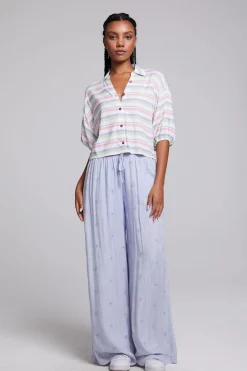 Women Chaser Brand Sofia Positano Stripe Blouse