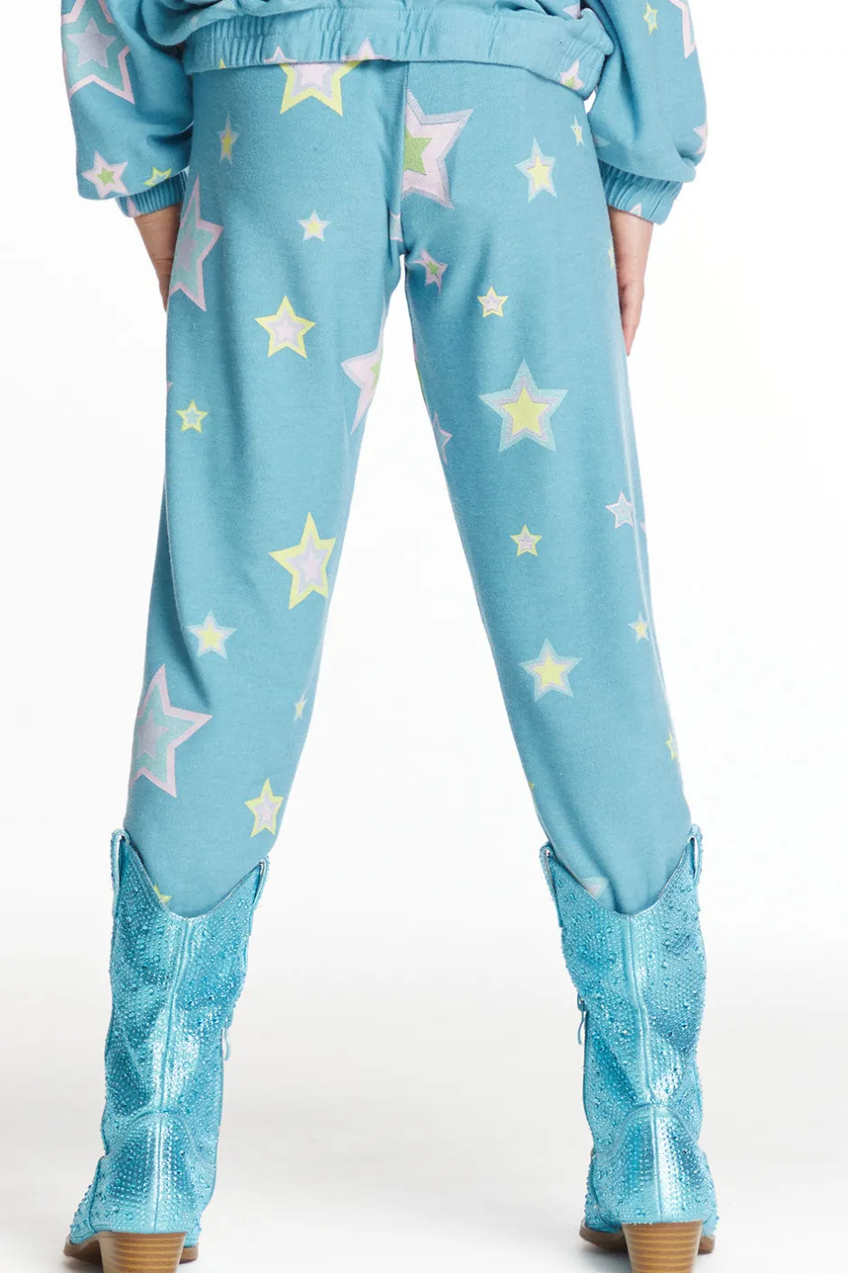 Kids Chaser Brand Star Child Girls Cozy Knit Sweatpant