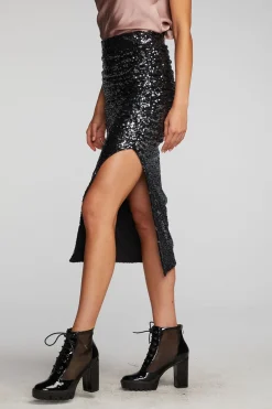 Women Chaser Brand Sterling Midi Skirt