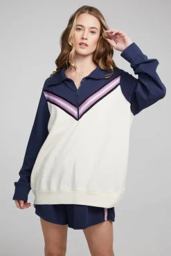 Women Chaser Brand Stevie Almond Mood Indigo Pullover
