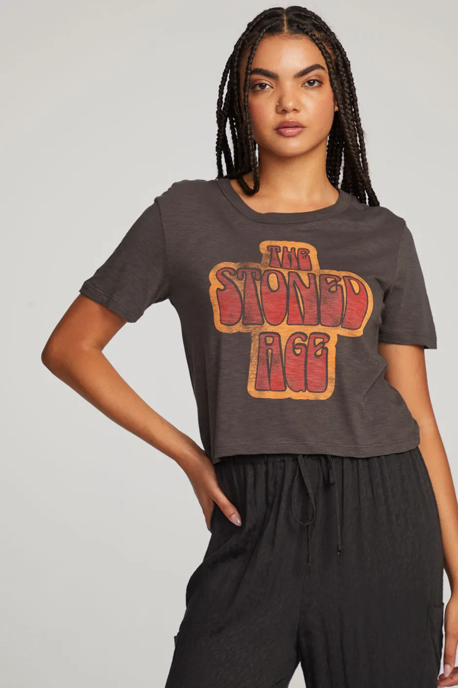 Women Chaser Brand Stoned Age Tee