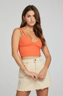 Women Chaser Brand Strand Crop Top - Tigerlily