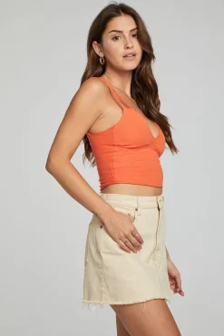 Women Chaser Brand Strand Crop Top - Tigerlily