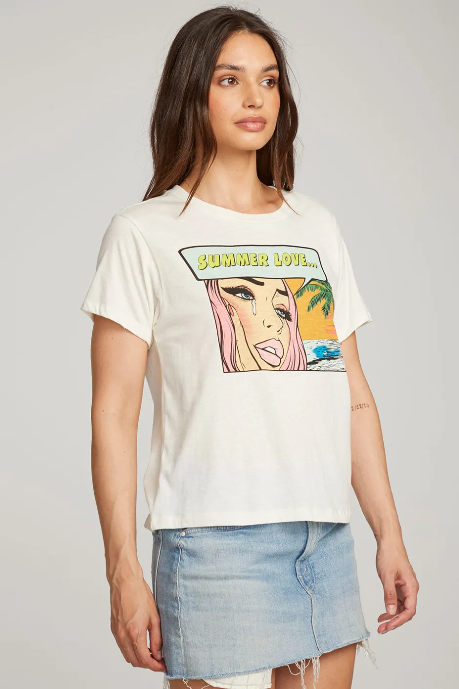Women Chaser Brand Summer Love Tee