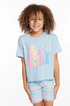 Kids Chaser Brand Sun Lovin' Girls Tee