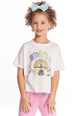 Kids Chaser Brand Sun Records Memphis Collage Girls Tee