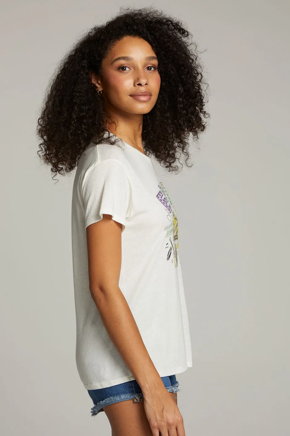 Women Chaser Brand Sun Records Memphis Collage Tee