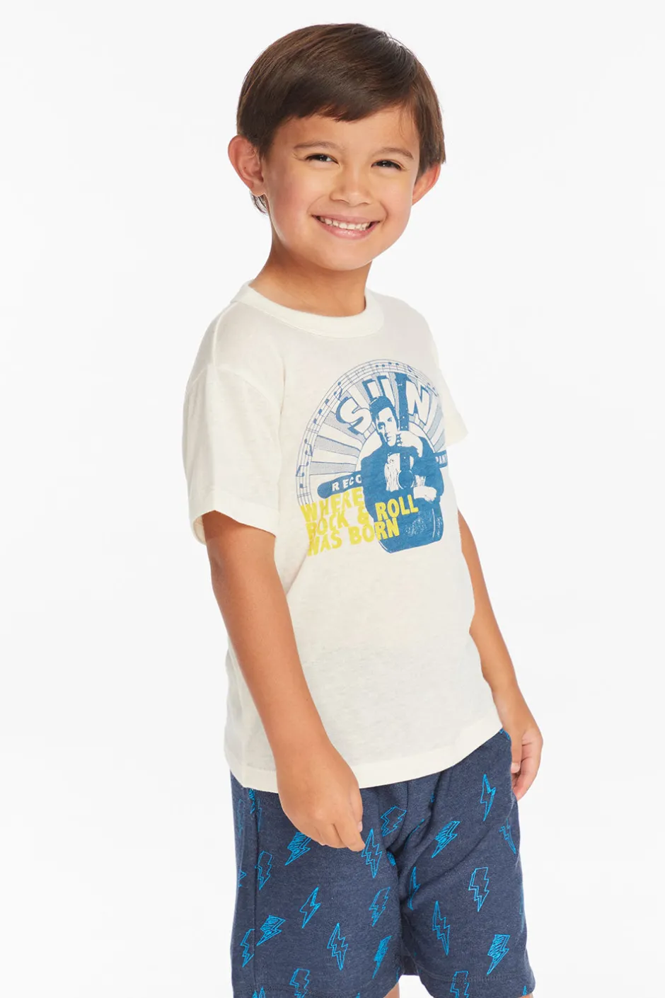 Women/Kids/BOY Chaser Brand Sun Records Where Rock & Roll Was Born Boys Tee