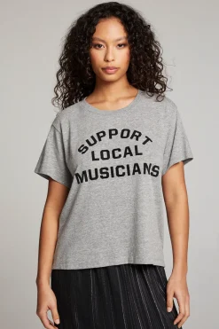 Women Chaser Brand Support Local Musicians Tee
