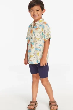 Kids/BOY Chaser Brand Surf's Up Boys Button Down Tee