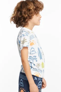 Kids/BOY Chaser Brand Surf's Up Boys Tee
