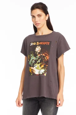 Women Chaser Brand Syd Barrett - "Syd Psychedelic" Distressed Crew Neck