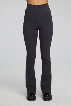 Women Chaser Brand Tara Shadow Black Legging