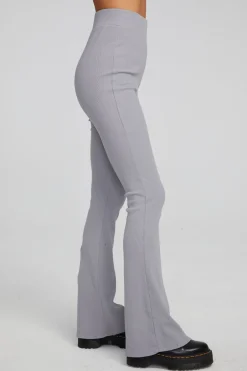 Women Chaser Brand Tara Silver Grey Legging