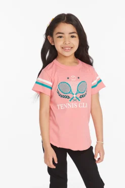Kids Chaser Brand Tennis Club Girls Tee