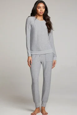 Women Chaser Brand Tessa Heather Grey Jogger