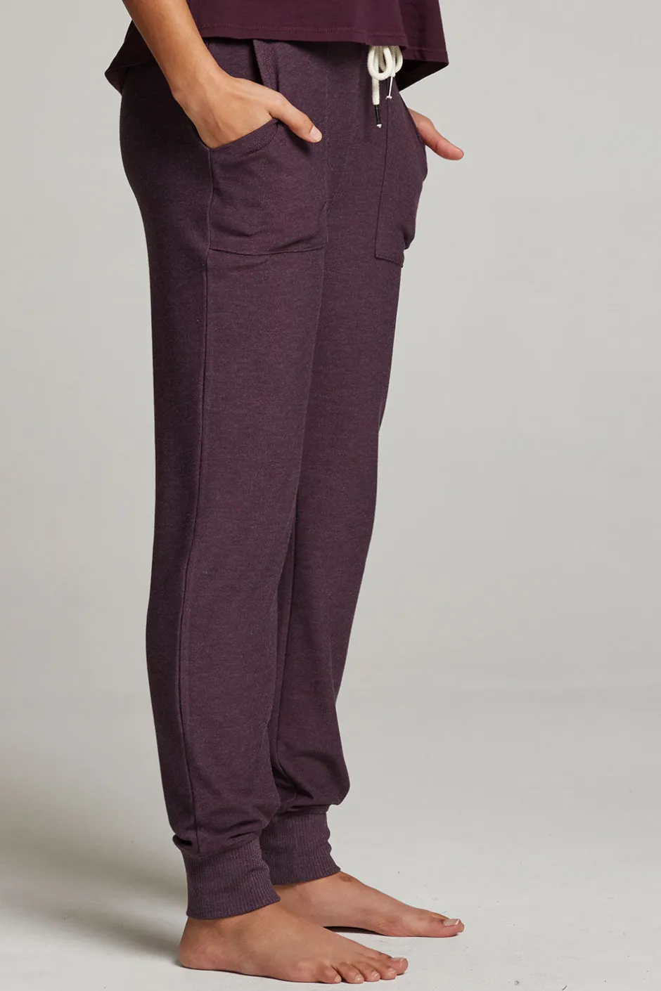 Women Chaser Brand Tessa Plum Perfect Jogger