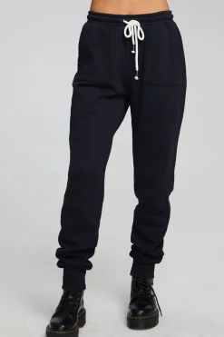Women Chaser Brand Tessa Shadow Black Jogger