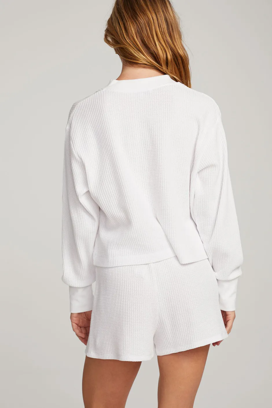 Women Chaser Brand Thayne White Long Sleeve