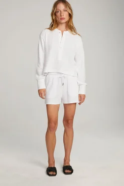 Women Chaser Brand Thayne White Long Sleeve