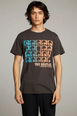 Women Chaser Brand The Beatles A Hard Day's Night Crew Neck Tee