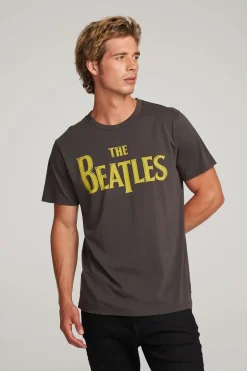 Women Chaser Brand The Beatles Classic Logo Mens Tee