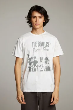 Women Chaser Brand The Beatles Day Tripper Crew Neck Tee