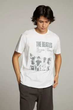 Women Chaser Brand The Beatles Day Tripper Crew Neck Tee