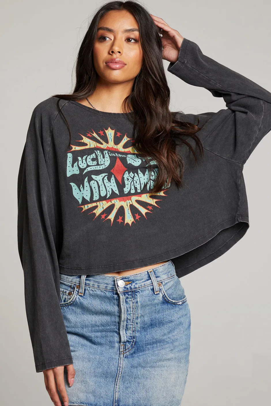 Women Chaser Brand The Beatles Lucy In The Sky Long Sleeve