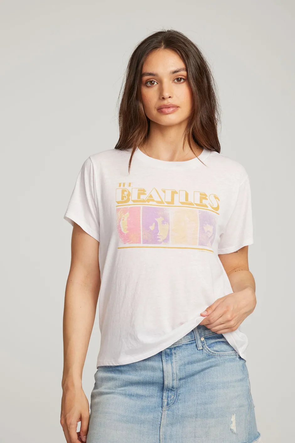 Women Chaser Brand The Beatles Retro Beatles Tee