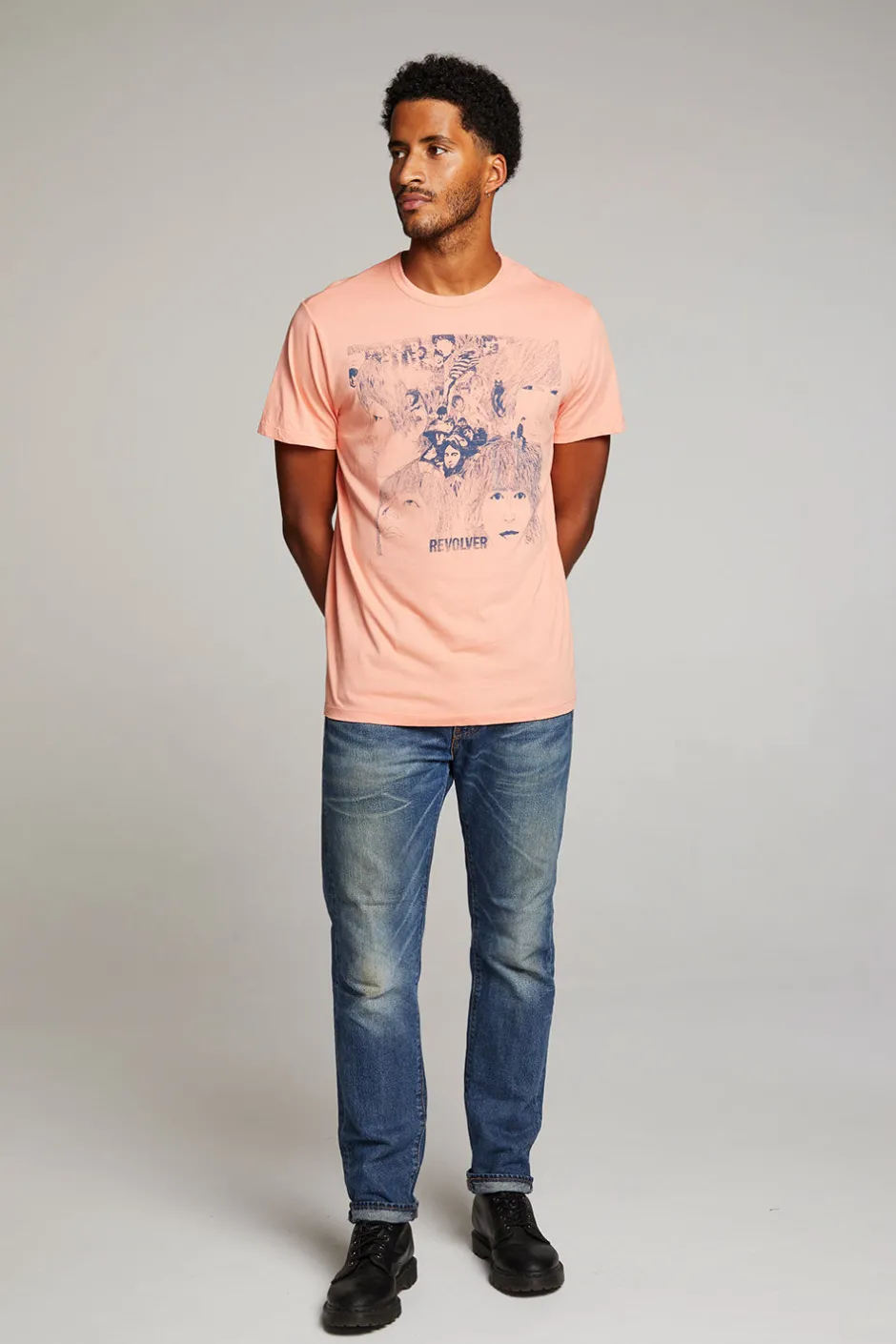 Women Chaser Brand The Beatles Revolver Mens Tee